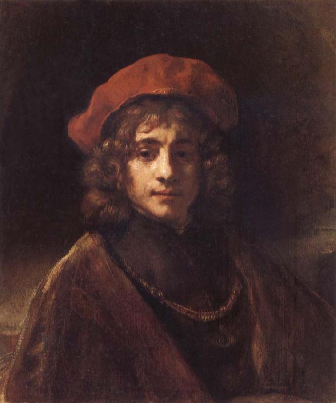 REMBRANDT Harmenszoon van Rijn Titus oil painting image